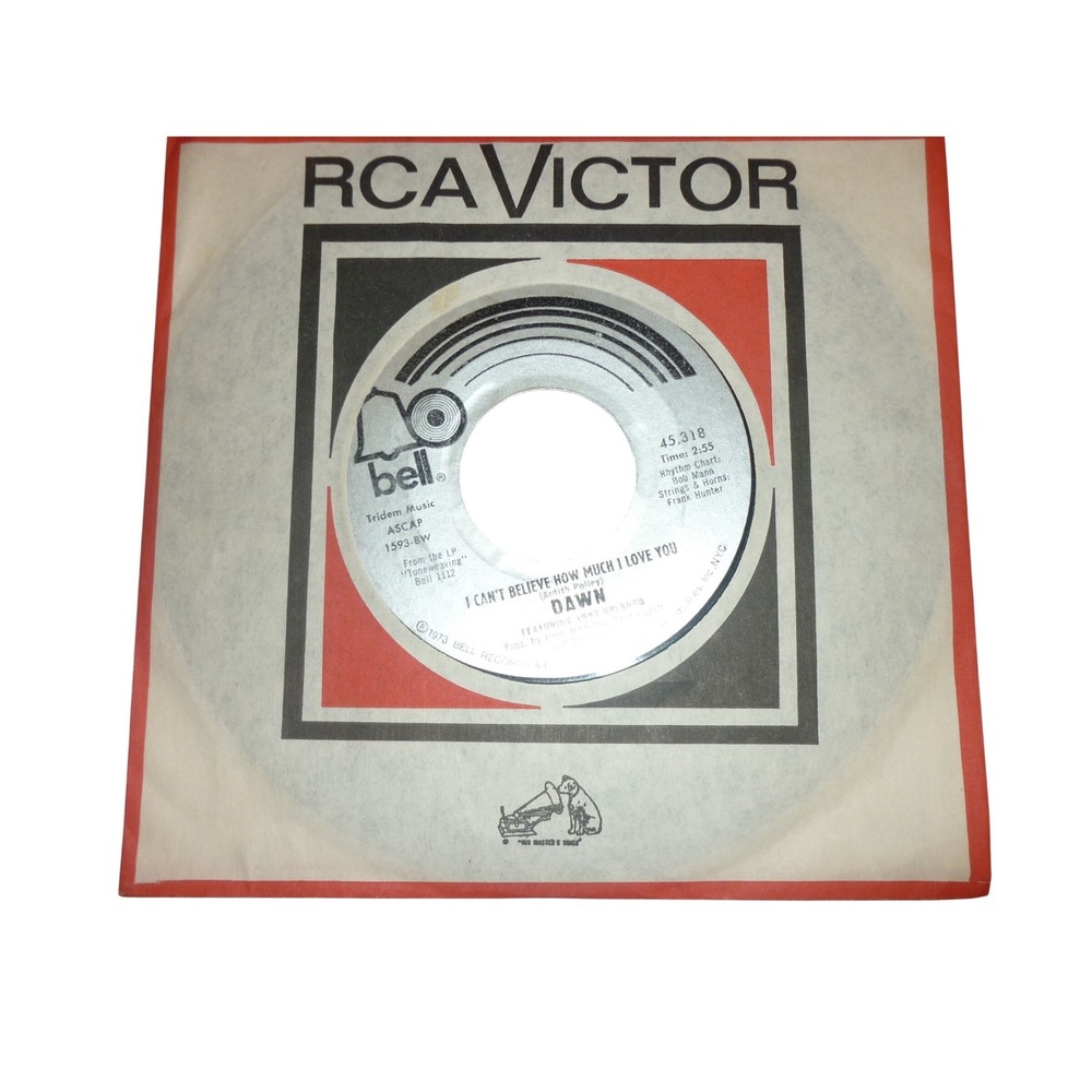 Dawn Tie a Yellow Ribbon Round the Ole Oak Tree 7" 45 RPM Vinyl Single 45,318